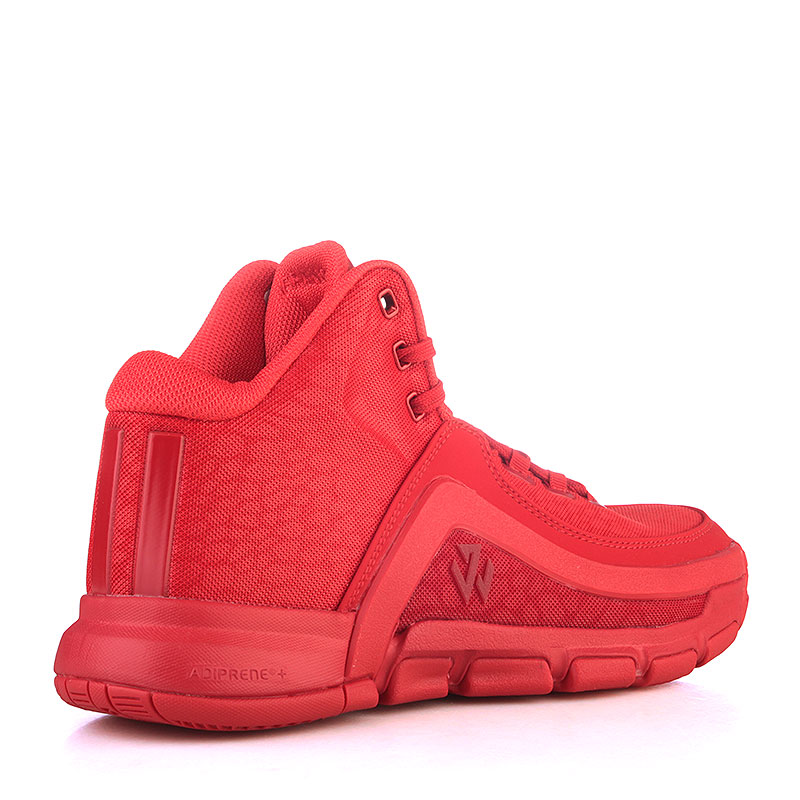 мужские красные баскетбольные кроссовки  adidas J Wall 2 S84963 - цена, описание, фото 2